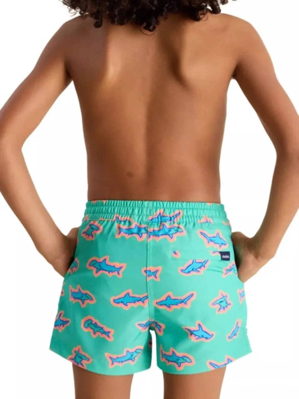 NWT Chubbies Boys' Shorter Classic Swim Trunks Sz XL in apex swimmers pattern